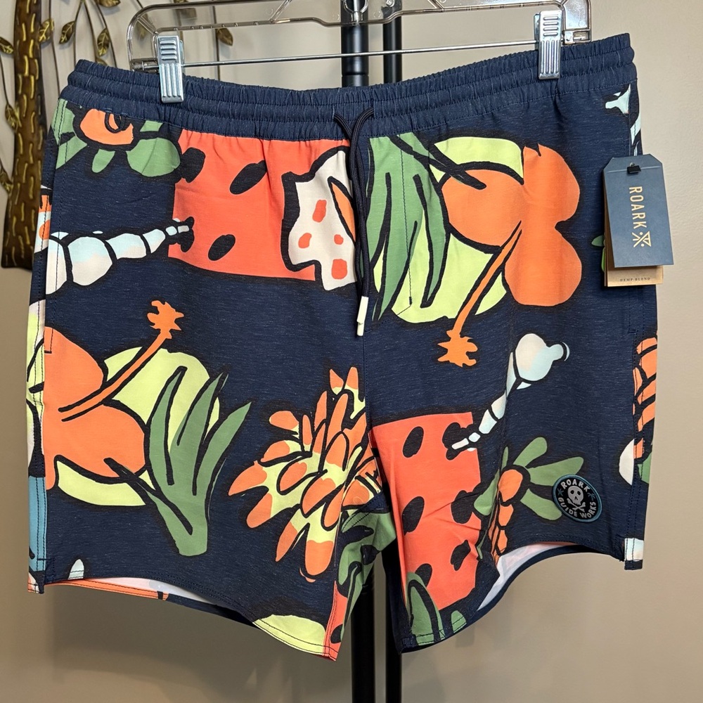 Roark Men’s Shorey 16” Shorts in “Shell Cove”